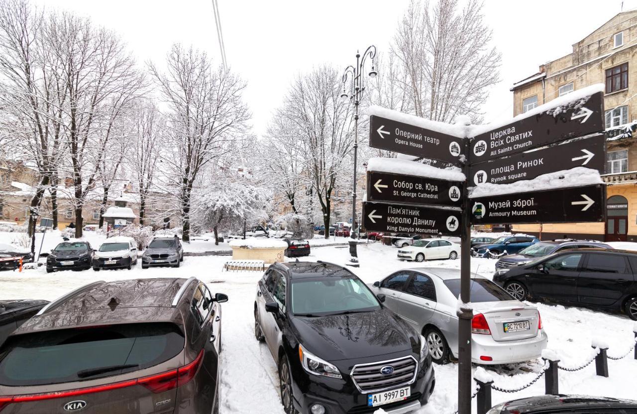 Alfa Apartments Kniazia Leva 2 Liov Exterior foto